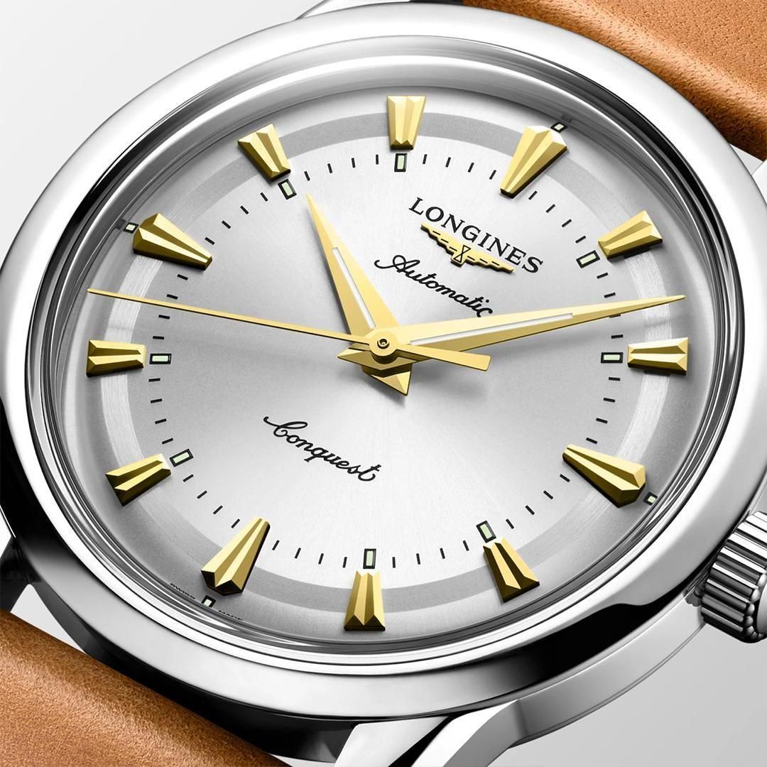 L1.649.4.72.2 LONGINES ロンジン コンクエスト ヘリテージ 38mm