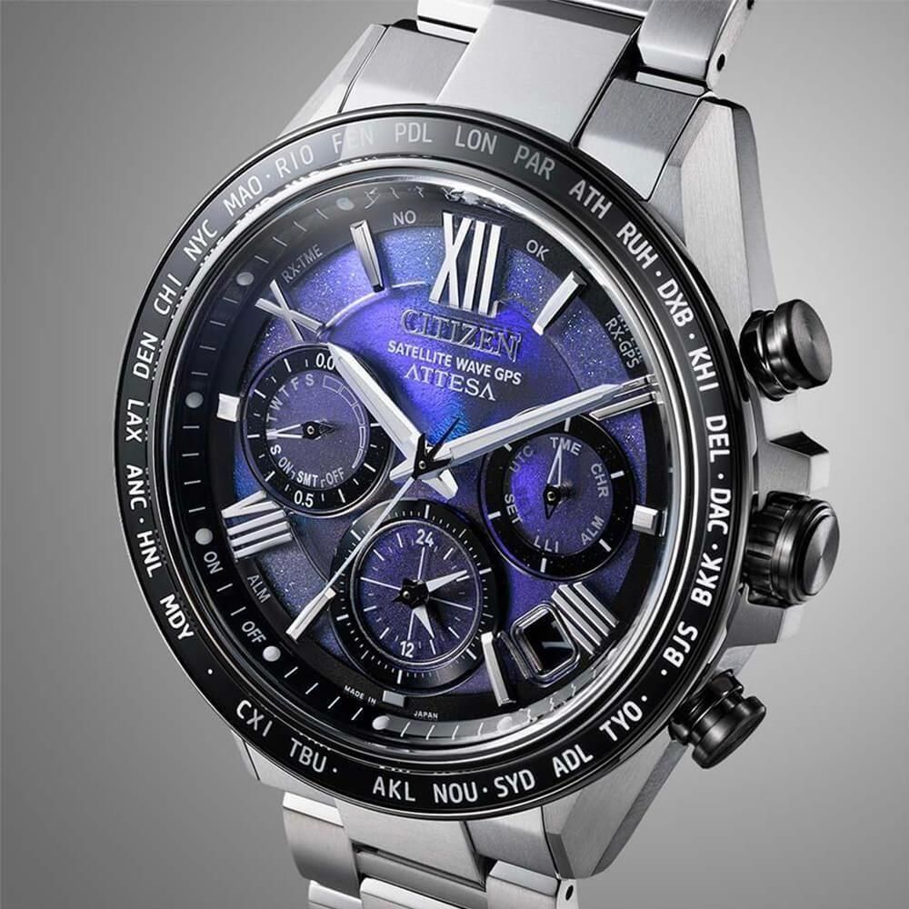  【世界限定2,400本】 CC4075-50L CITIZEN シチズン アテッサ ACT Line UNITE with BLUE