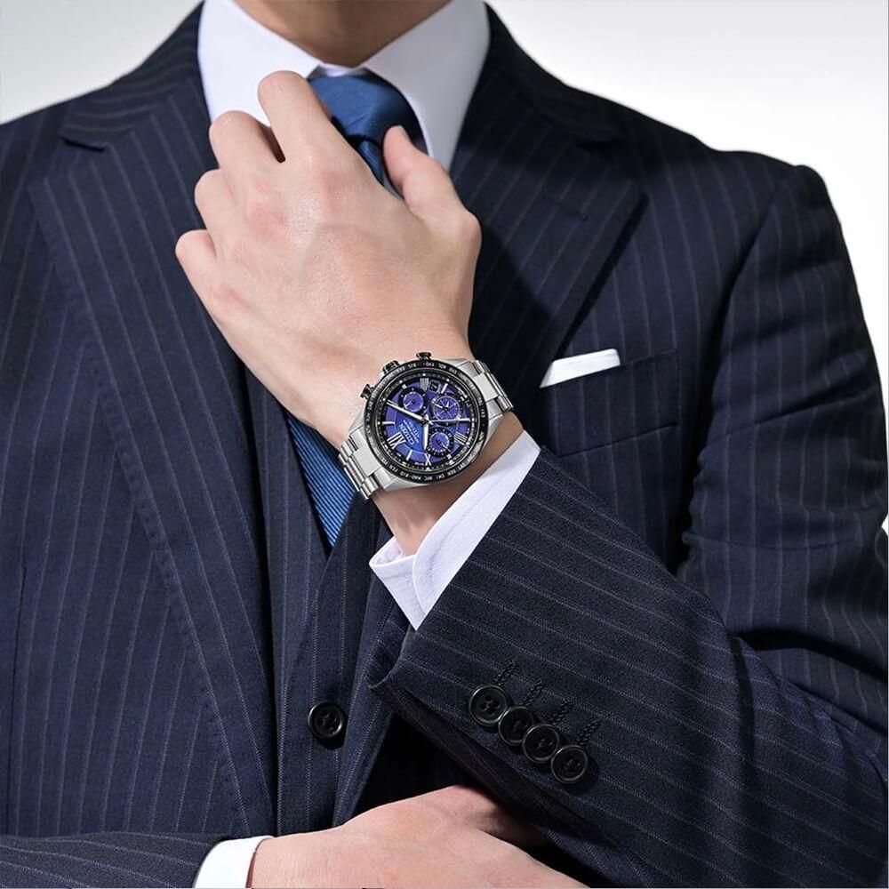  【世界限定2,400本】 CC4075-50L CITIZEN シチズン アテッサ ACT Line UNITE with BLUE