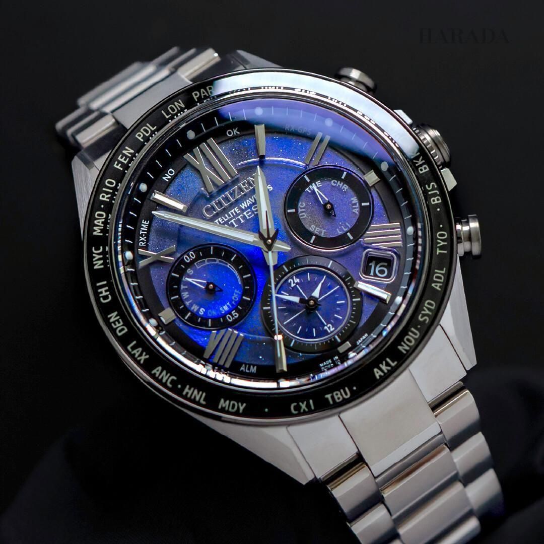  【世界限定2,400本】 CC4075-50L CITIZEN シチズン アテッサ ACT Line UNITE with BLUE