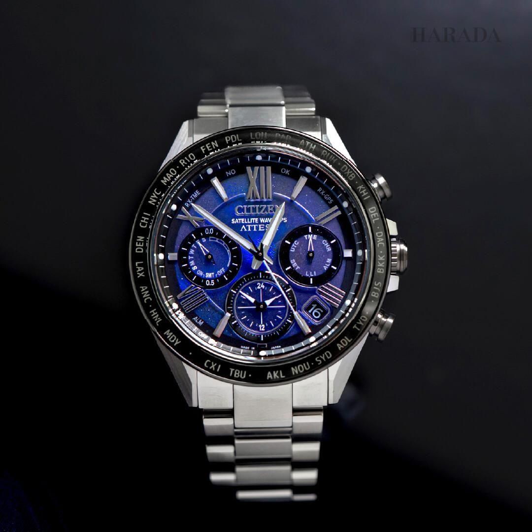  【世界限定2,400本】 CC4075-50L CITIZEN シチズン アテッサ ACT Line UNITE with BLUE