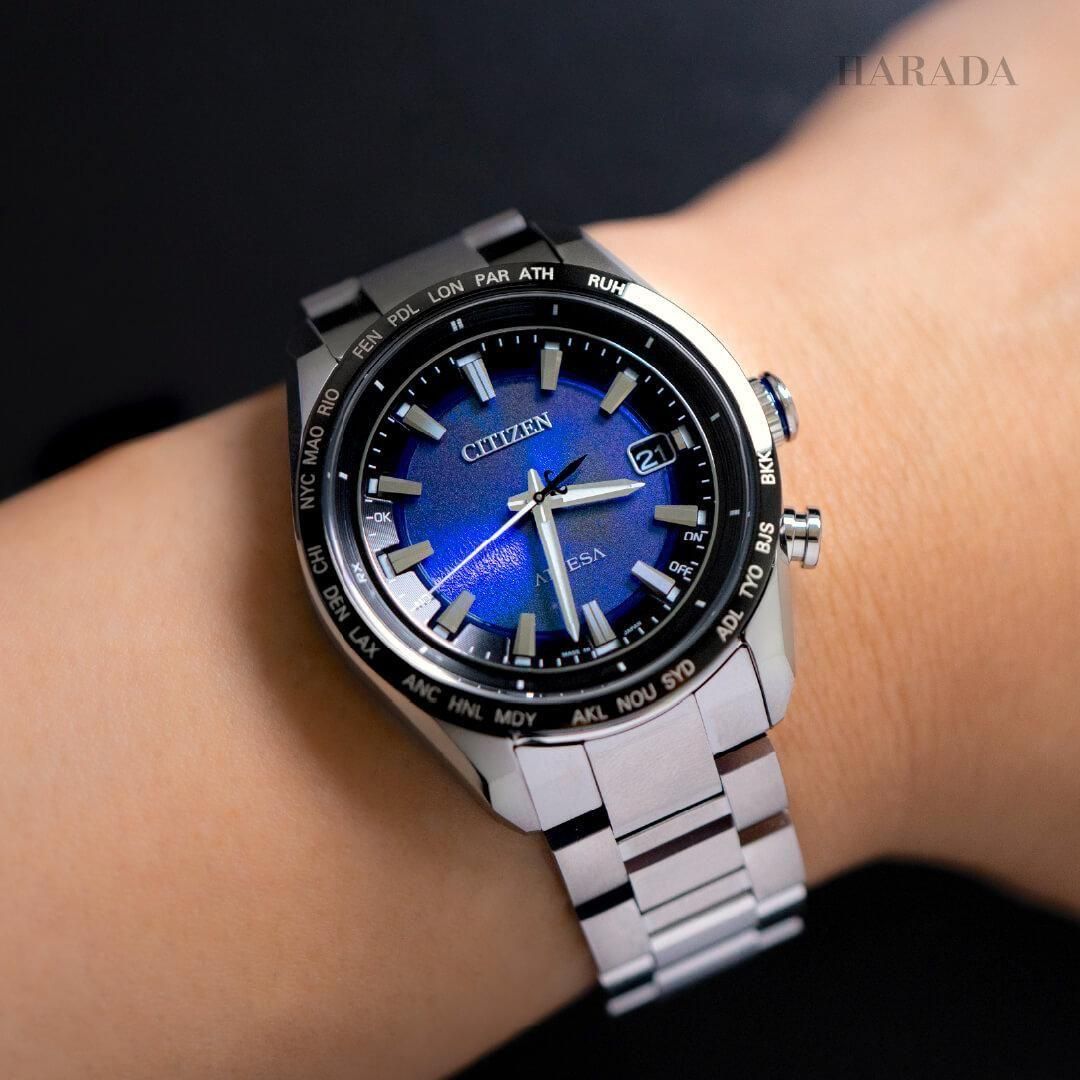  【世界限定2,000本】 CB0288-65L CITIZEN シチズン アテッサ ACT Line UNITE with BLUE