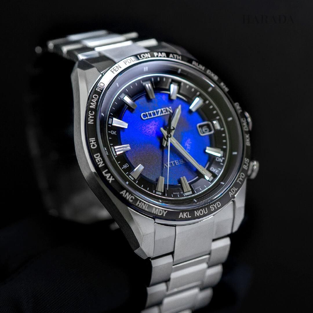  【世界限定2,000本】 CB0288-65L CITIZEN シチズン アテッサ ACT Line UNITE with BLUE