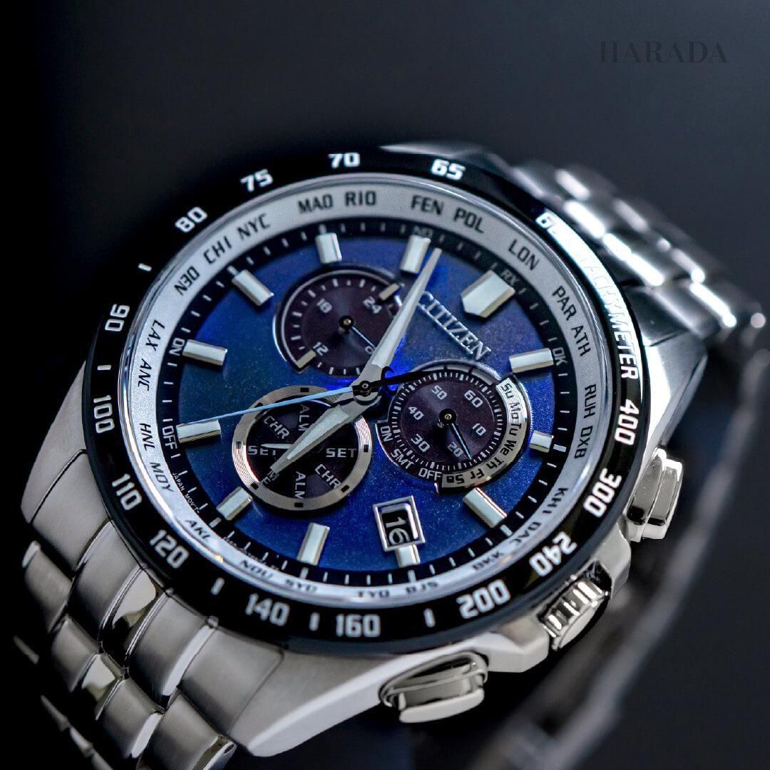 シチズン UNITE with BLUE 限定モデル CB5874-81L 限定モデル】青い海の揺らめきを表現した「UNITE with BLUE