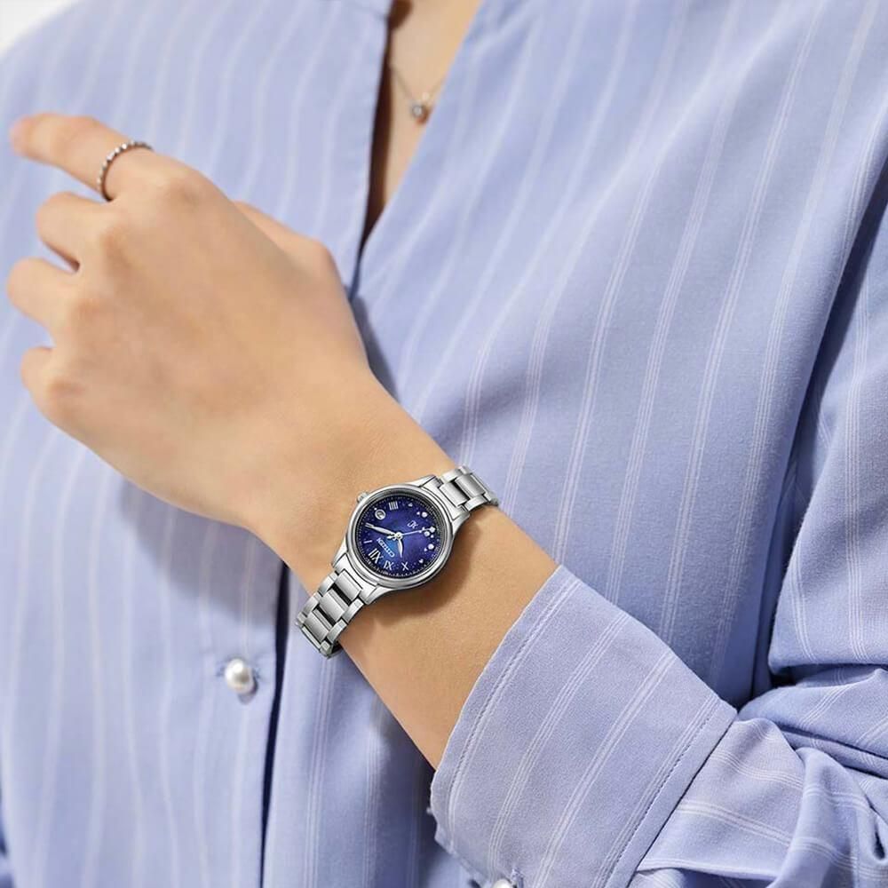  【世界限定1,200本】 ES9490-95L CITIZEN シチズン クロスシー hikari collection UNITE with BLUE