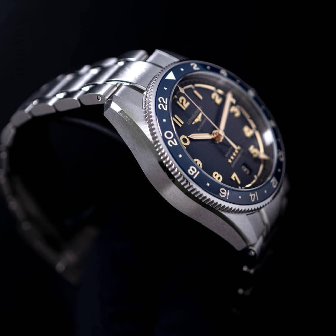  L3.802.4.60.6 LONGINES ロンジン スピリット Zulu Time 39mm