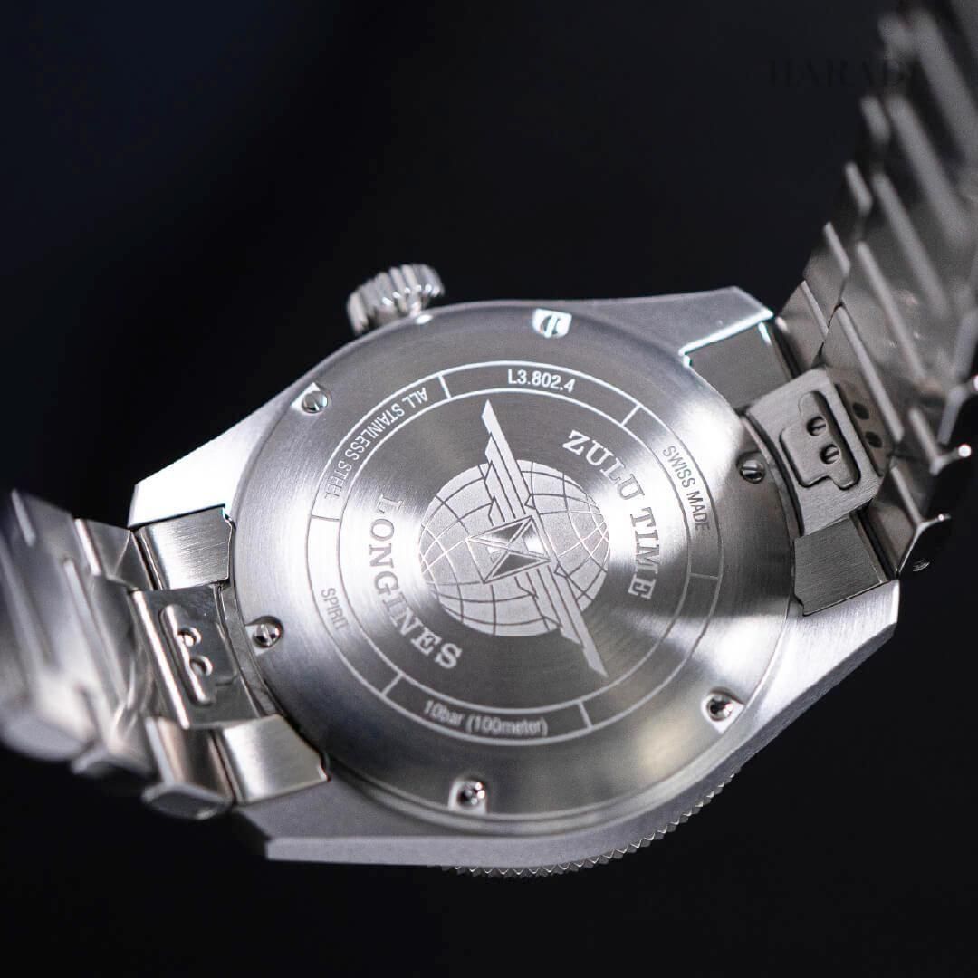  L3.802.4.60.6 LONGINES ロンジン スピリット Zulu Time 39mm