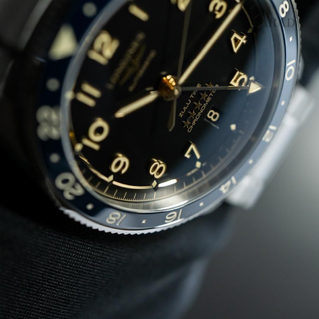 L3.812.4.60.6 LONGINES ロンジン スピリット Zulu Time 42mm