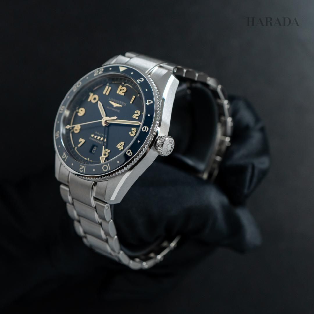 L3.812.4.60.6 LONGINES ロンジン スピリット Zulu Time 42mm