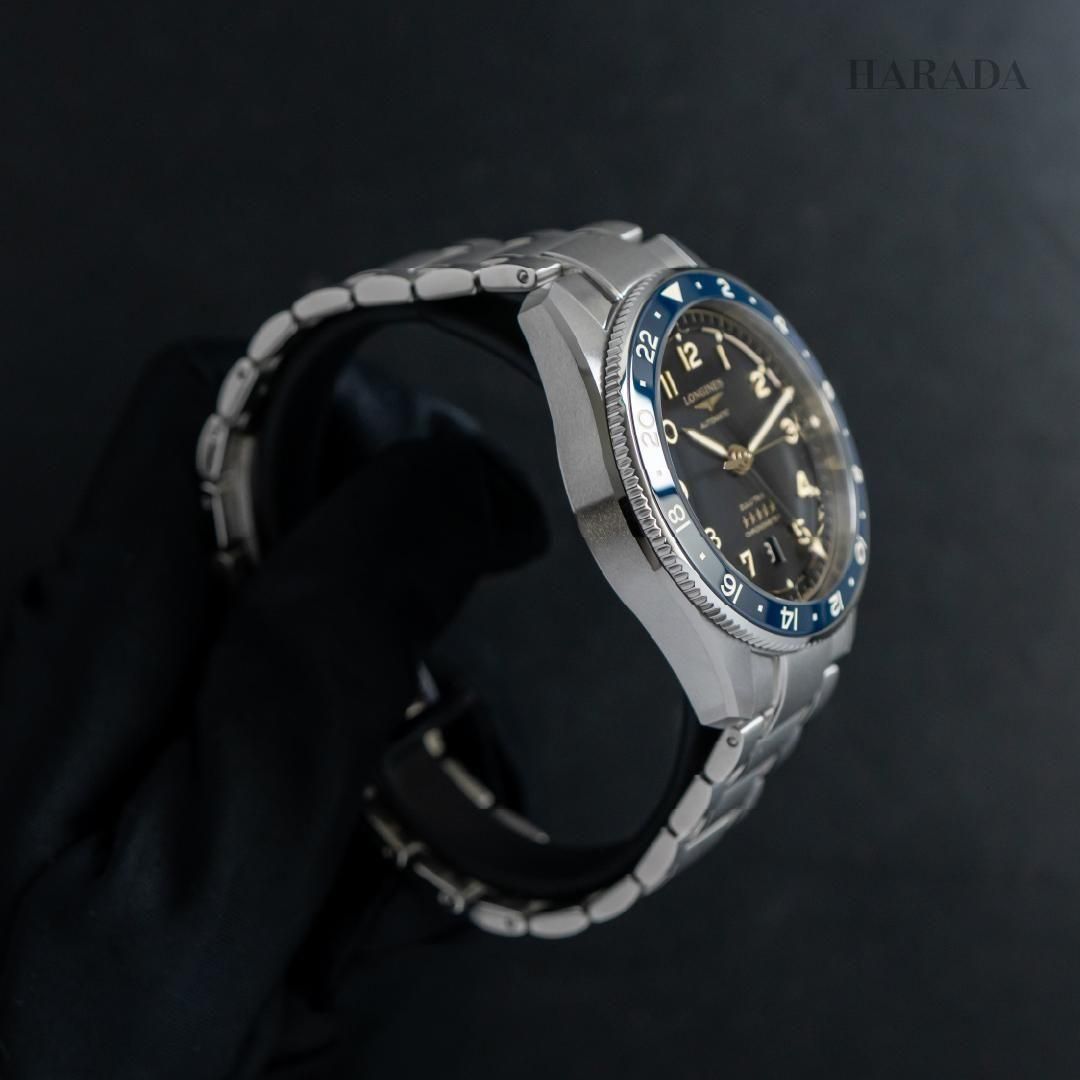 L3.812.4.60.6 LONGINES ロンジン スピリット Zulu Time 42mm