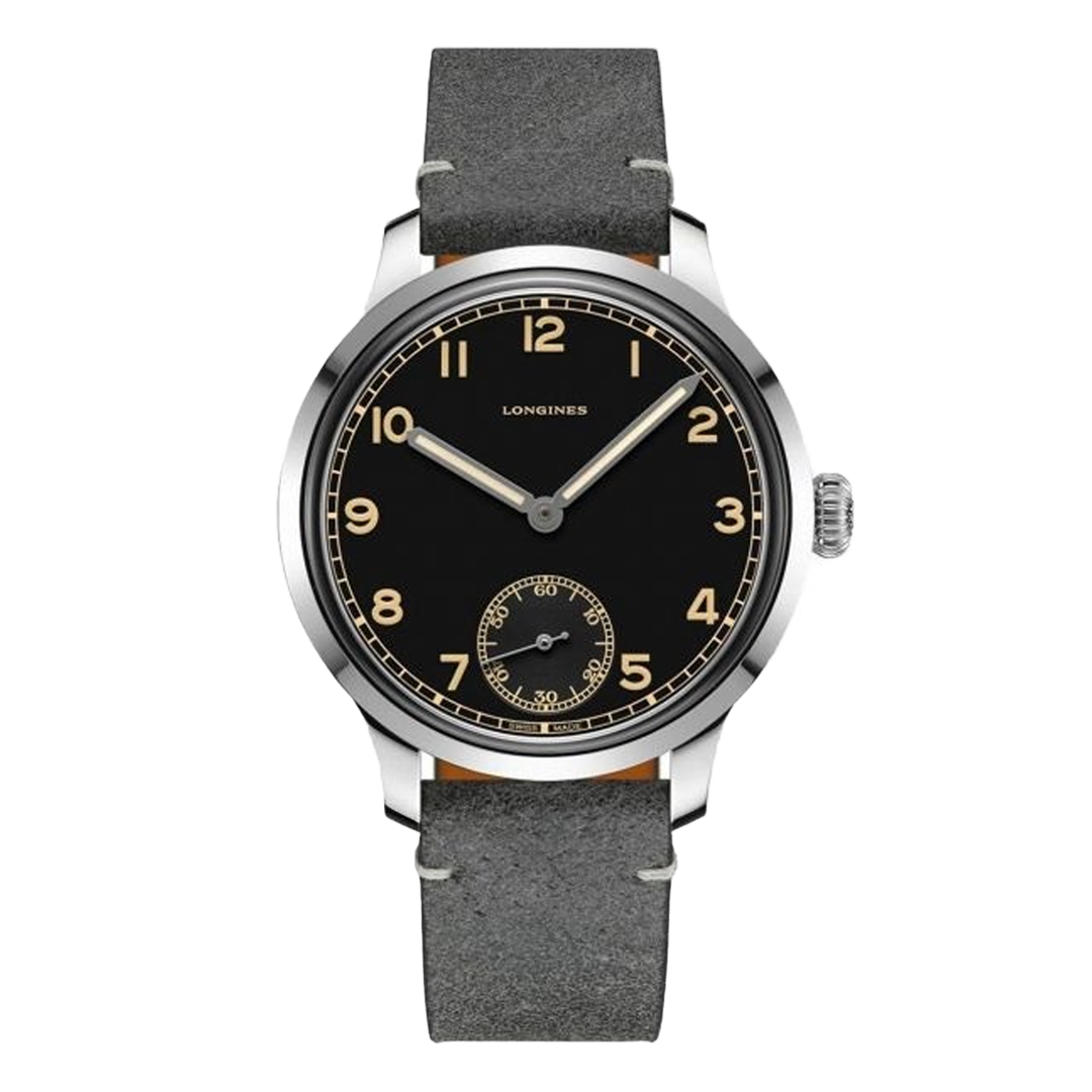  【世界限定1938本】 L2.826.4.53.2 LONGINES ロンジン ヘリテージ ミリタリー 43mm