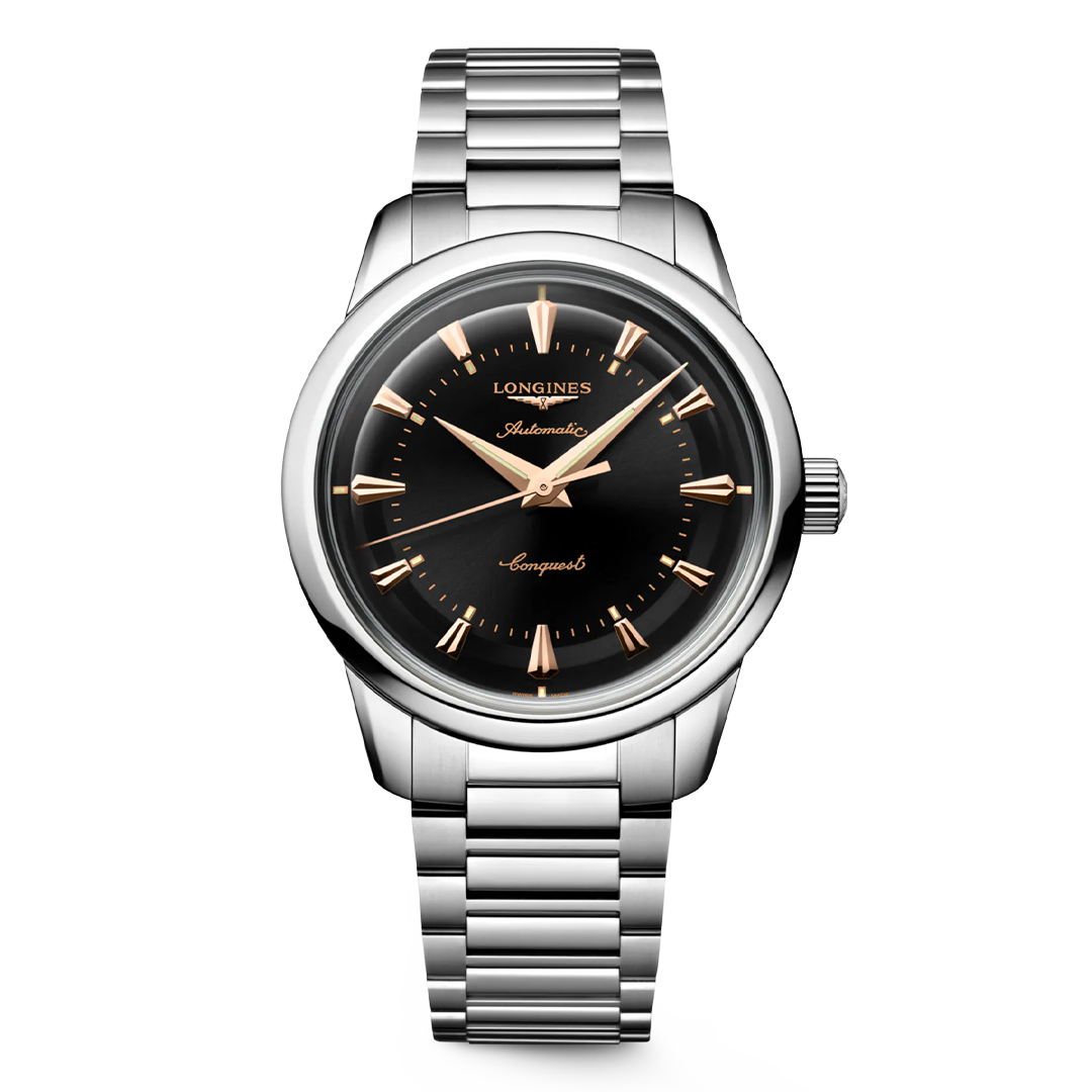  L1.649.4.52.6 LONGINES ロンジン コンクエスト ヘリテージ 38mm