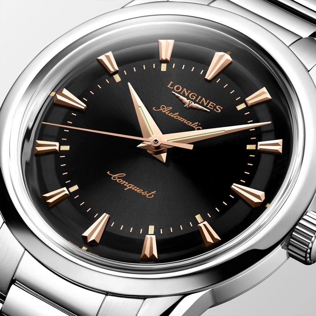  L1.649.4.52.6 LONGINES ロンジン コンクエスト ヘリテージ 38mm
