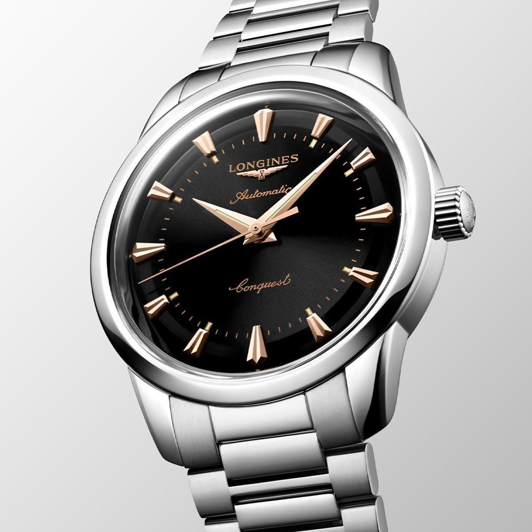  L1.650.4.52.6 LONGINES ロンジン コンクエスト ヘリテージ 40mm