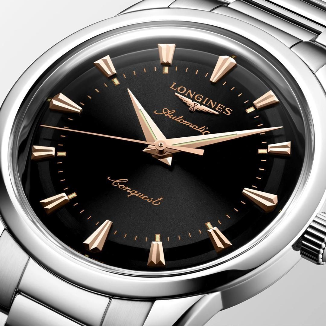  L1.650.4.52.6 LONGINES ロンジン コンクエスト ヘリテージ 40mm