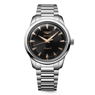 <img class='new_mark_img1' src='https://img.shop-pro.jp/img/new/icons33.gif' style='border:none;display:inline;margin:0px;padding:0px;width:auto;' />L1.650.4.52.6 LONGINES ロンジン コンクエスト ヘリテージ 40mm