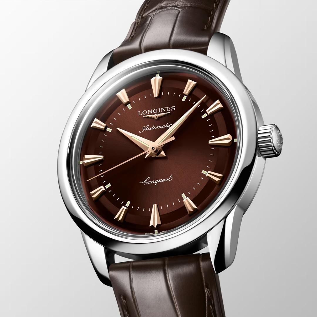  L1.649.4.62.2 LONGINES ロンジン コンクエスト ヘリテージ 38mm