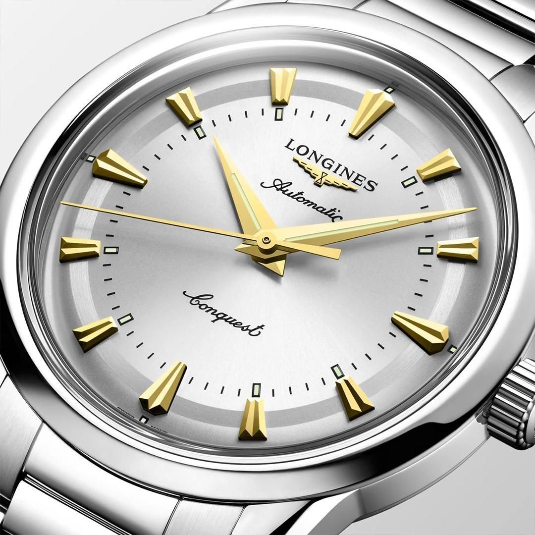  L1.649.4.72.6 LONGINES ロンジン コンクエスト ヘリテージ 38mm