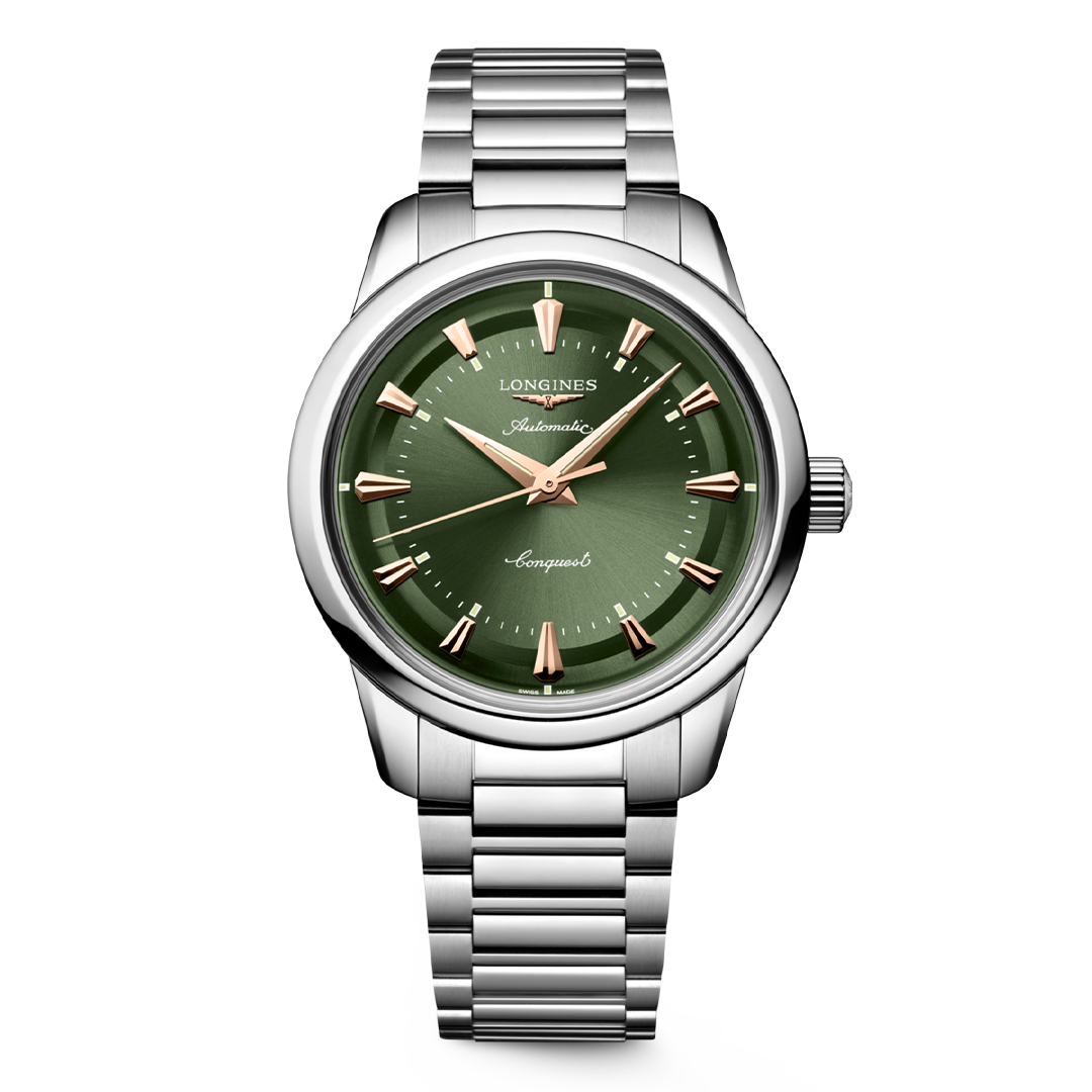  L1.649.4.02.6 LONGINES ロンジン コンクエスト ヘリテージ 38mm