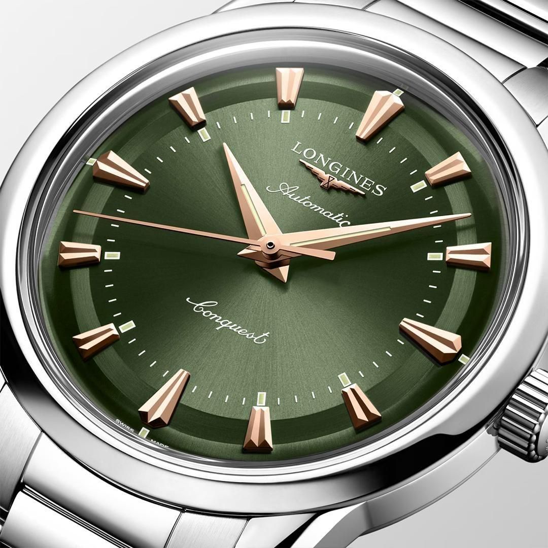  L1.649.4.02.6 LONGINES ロンジン コンクエスト ヘリテージ 38mm
