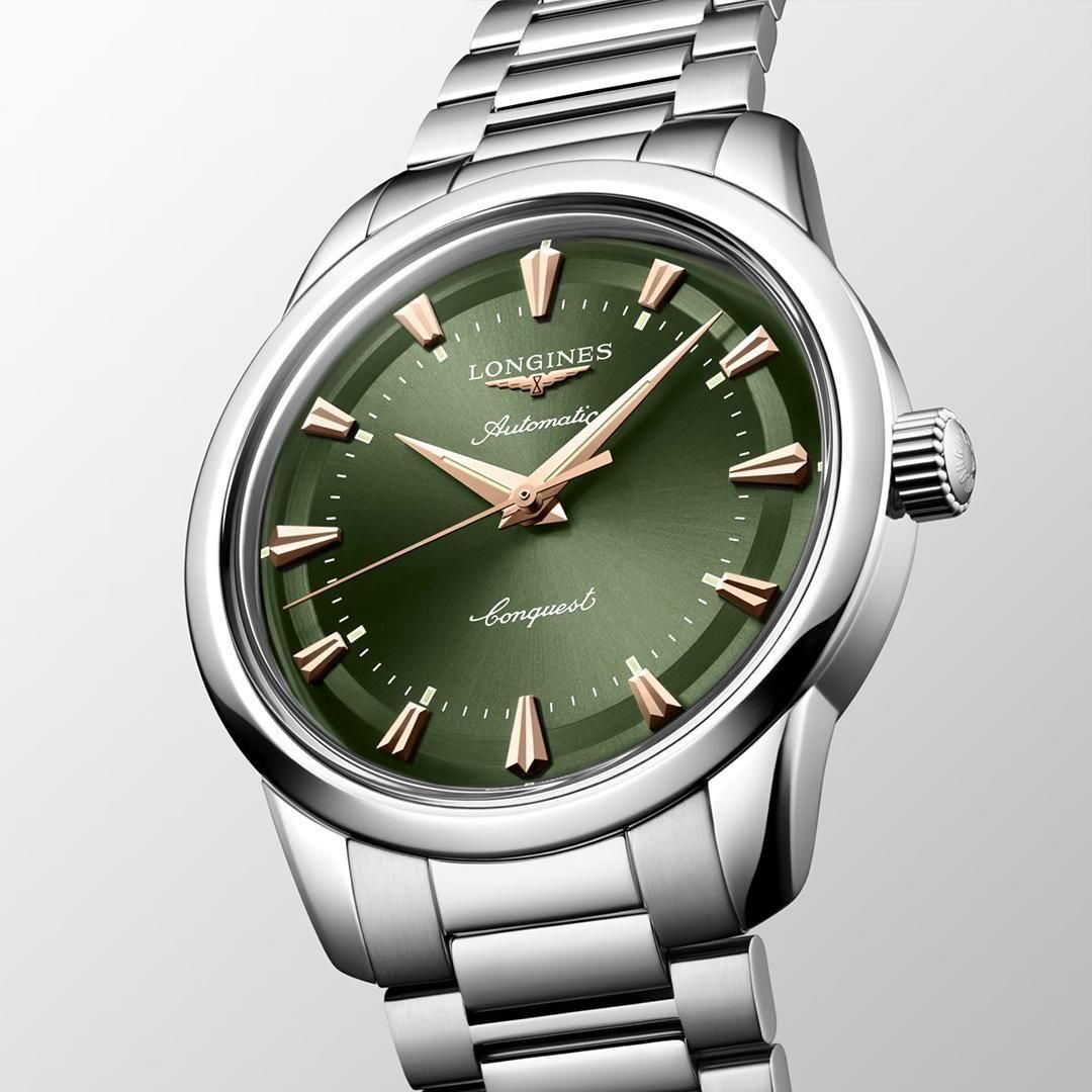  L1.650.4.02.6 LONGINES ロンジン コンクエスト ヘリテージ 40mm