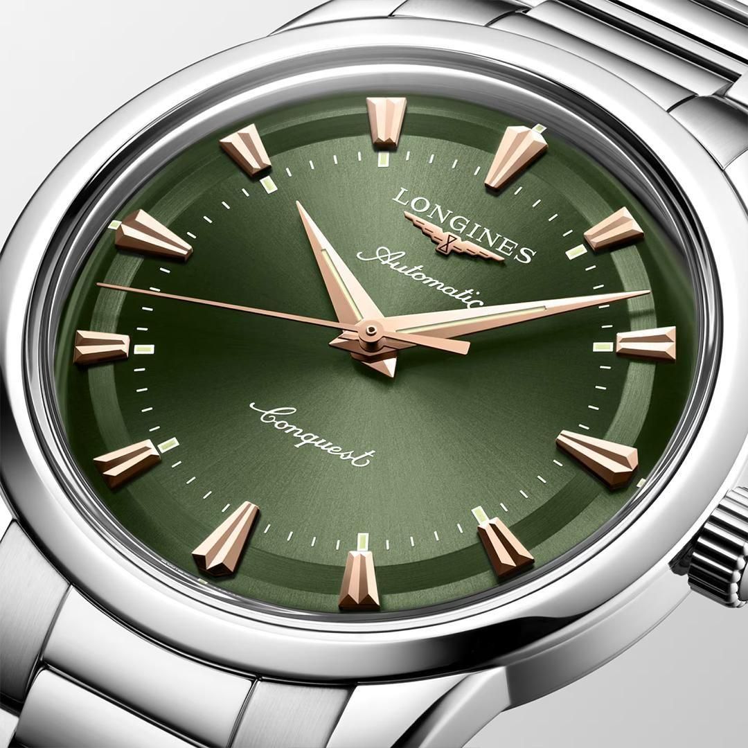  L1.650.4.02.6 LONGINES ロンジン コンクエスト ヘリテージ 40mm