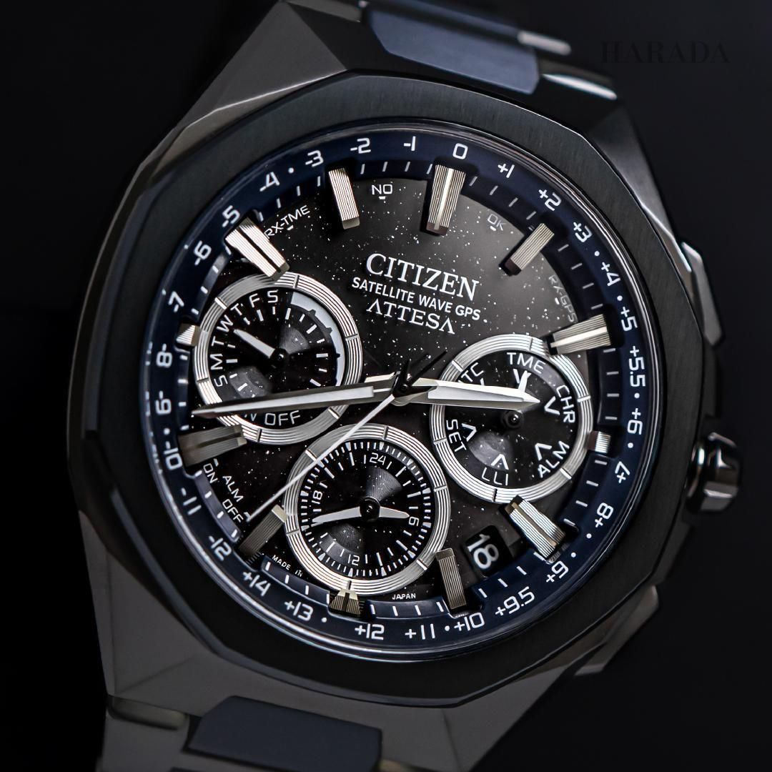  【世界限定2,000本】 CC4106-74E CITIZEN シチズン アテッサ ACT Line Blue Universe Collection