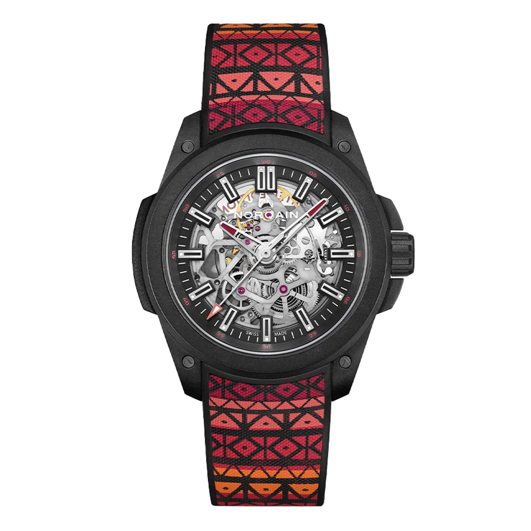  【世界限定200本】N3000.07Q17.B24 NORQAIN ノルケイン ワイルドワン スケルトン 42mm Hakuna Mipaka Limited Edition