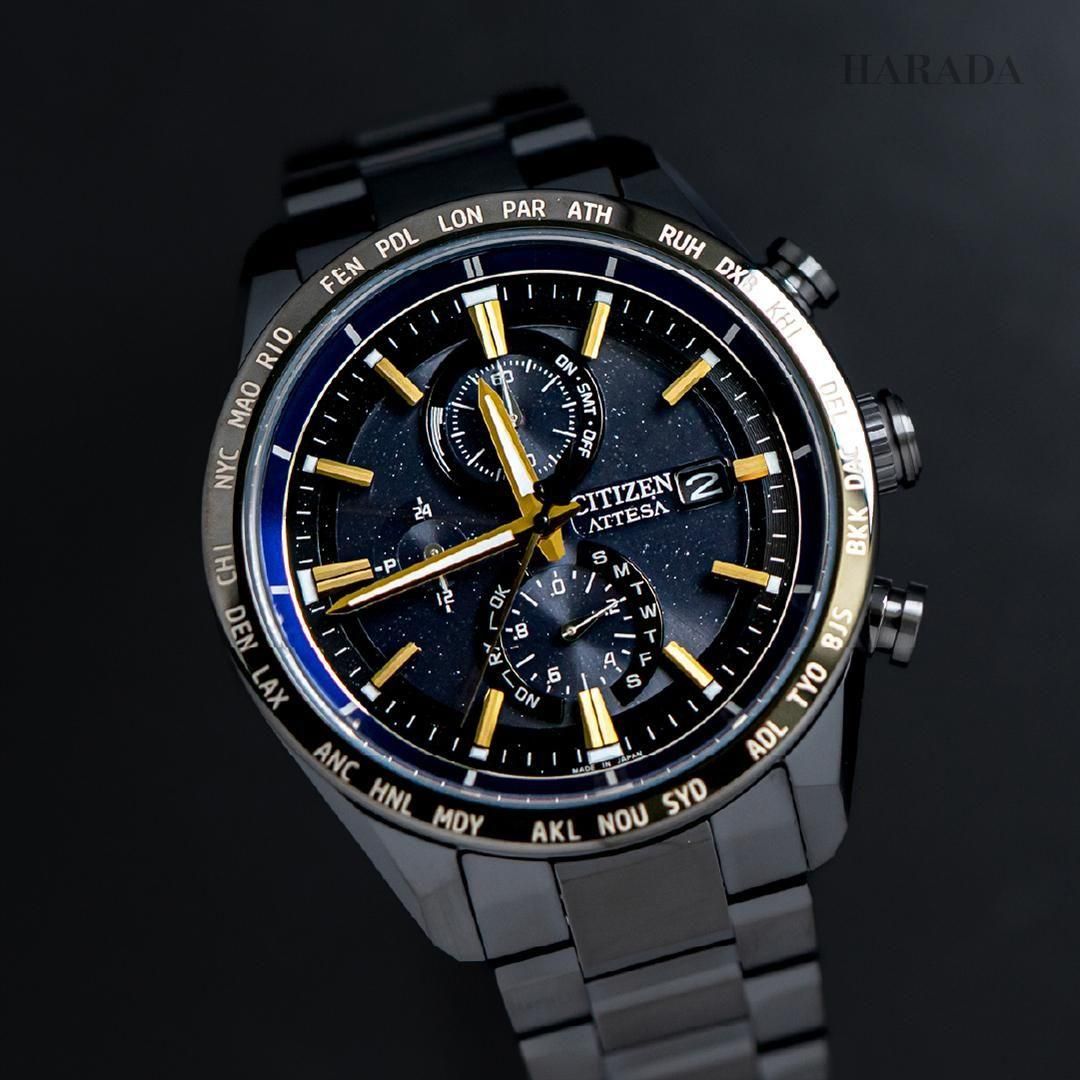 世界限定1,300本】 AT8289-67E シチズン アテッサ JAXA LABEL HTV-X