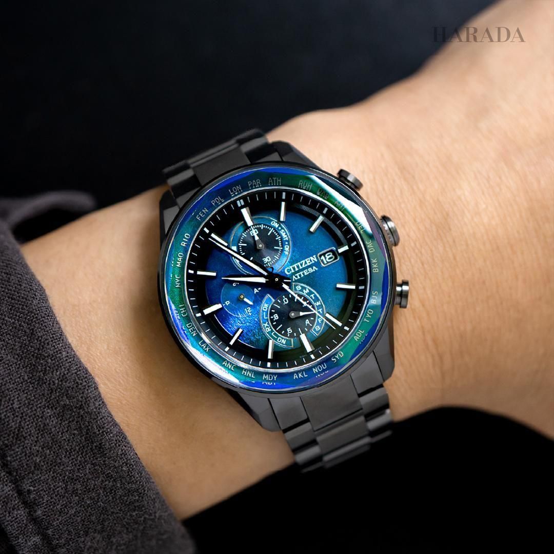 世界限定1,800本】 AT8314-53L シチズン アテッサ - 高級腕時計