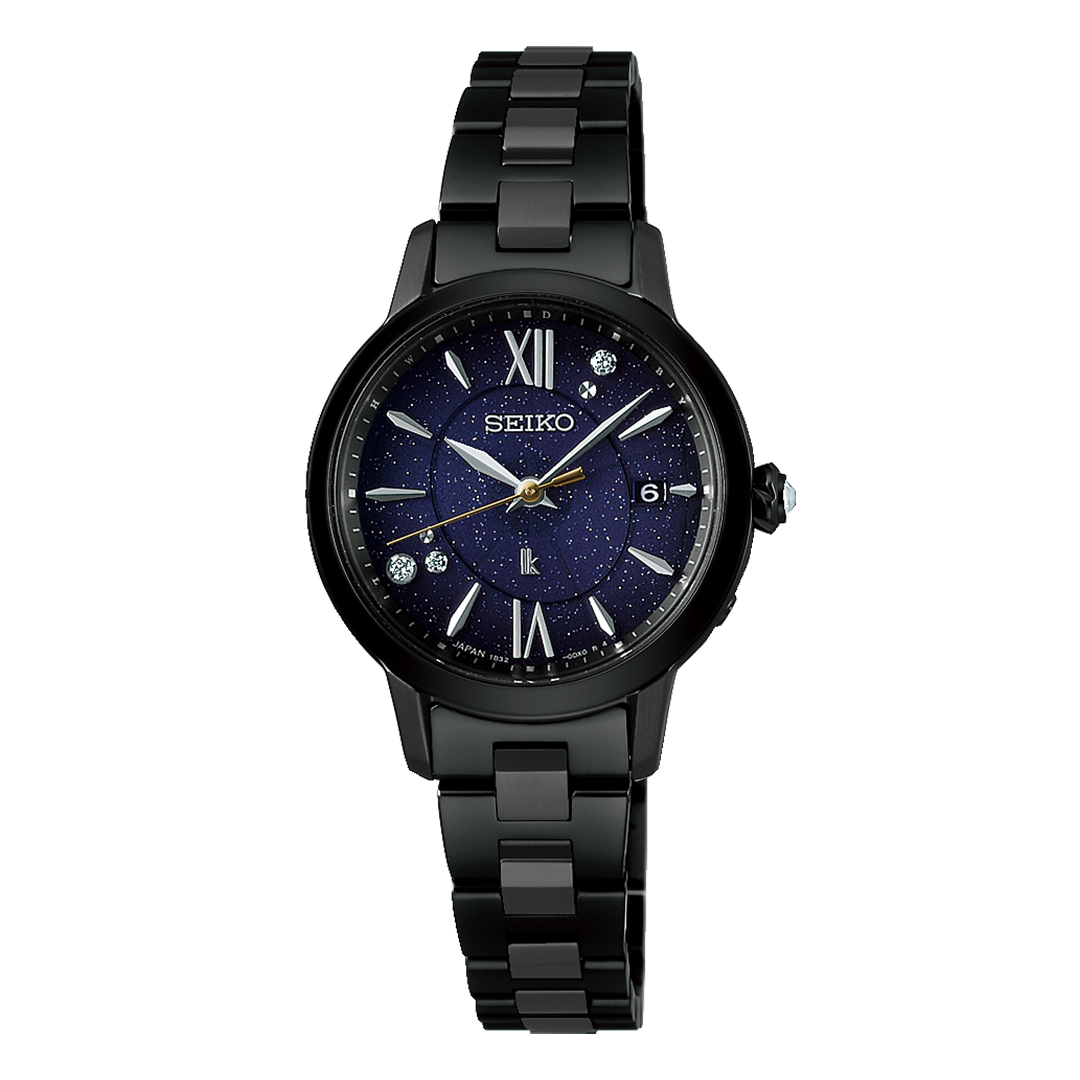 【8/24迄特別価格・限定800本】 セイコー ルキア ソーラー　ダイヤ8P　黒 800本限定】SSVW241 SEIKO セイコー ルキア - 高級腕時計 正規