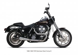 FXR  Comp-S Exhaust  Stainless Steel (1990-1994)