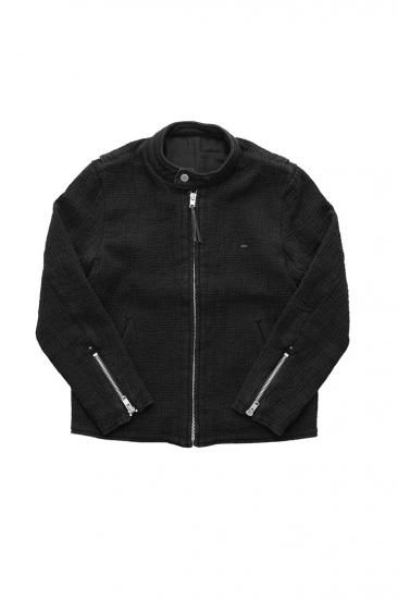 Porter Classic 刺し子ライダースジャケット ブラック 良品 Porter Classic ポータークラシック ウルフズヘッド PC