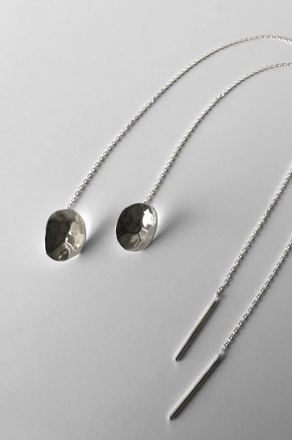 アクセサリー 8UEDE - PERLE PIERCE - SILVER 8UEDE - PERLE PIERCE - SILVER