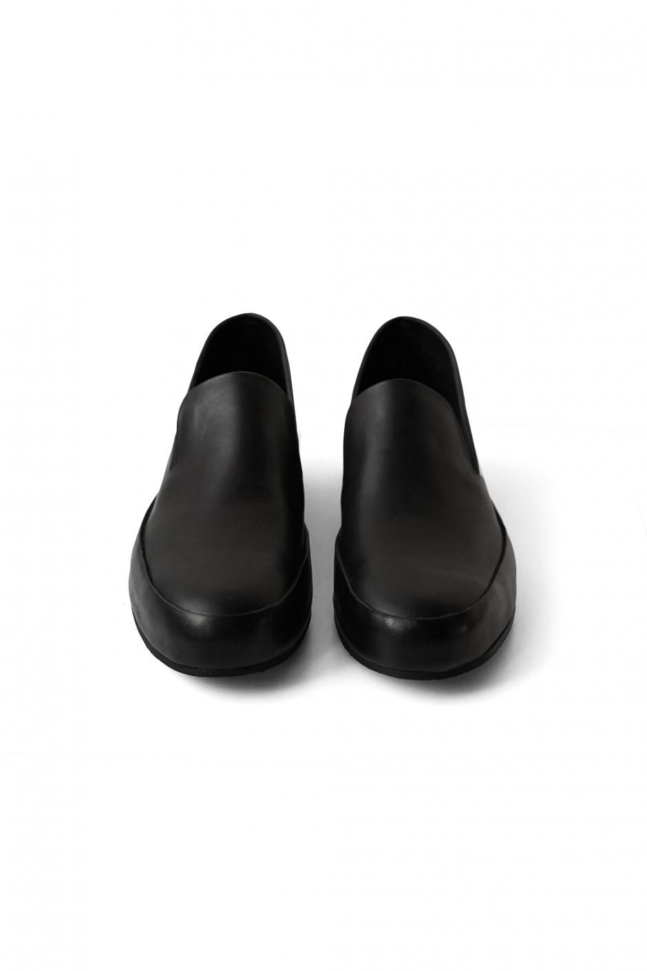 feit ブラックレザー スリッポン ファイト FEIT Handsewn Slipper （BLACK） -FASCINATE