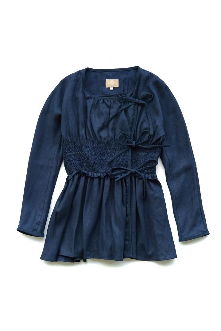 Nigel Cabourn LINEN FOLKLORE BLOUSE