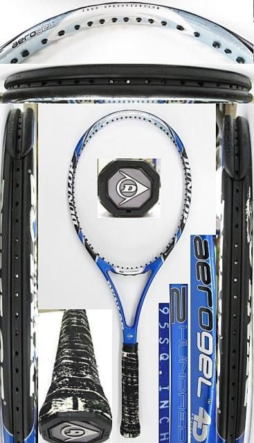 中古テニスラケット】D0596 ダンロップ エアロジェル4D/200