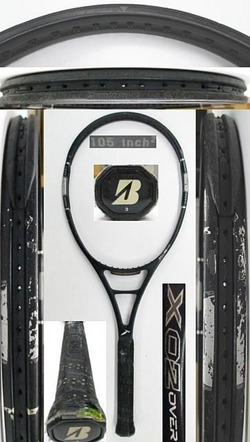 中古テニスラケット】BS0163 ブリヂストン プロビームX02