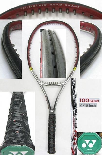中古テニスラケット】Y0402 ヨネックス ナノスピードRQ7