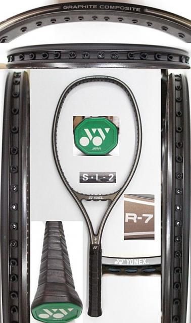 中古テニスラケット】Y0564 ヨネックス R?7 R-7?値下げしま