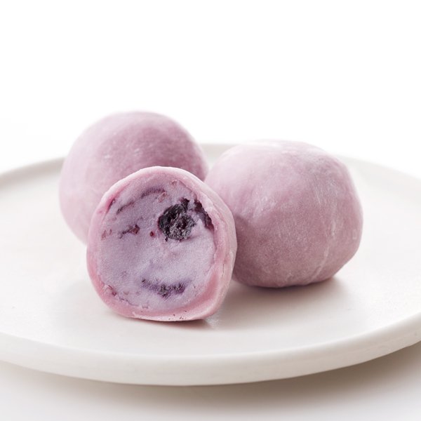 ふんわりブルーベリー大福 - まるごとみかん大福／フルーツ大福のお