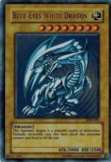 Yu-Gi-Oh Blue Eyes White Dragon SDK-001 Ultra 1st Edition
