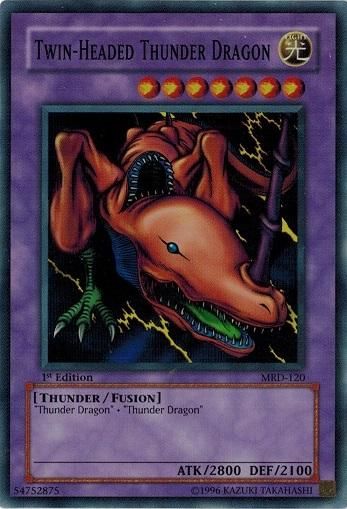 人気のクリスマスアイテムがいっぱい！ 双頭の雷龍/Twin-Headed Thunder Dragon【スーパーレア】 アジア 遊戯王OCG デュエルモンスターズ