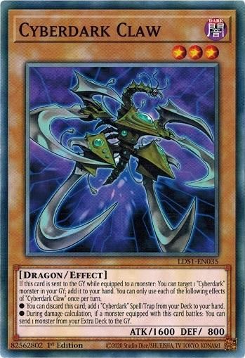 サイバー・ダーク・クロー/Cyberdark Claw【ノーマル】 EU 1st