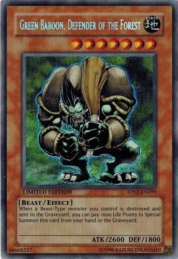 森の番人グリーン・バブーン/Green Baboon, Defender of the
