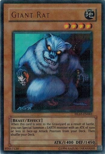 休日限定 Rat【パラレルレア】 巨大ネズミ/Giant 英語 トレカ道 - 遊戯王OCG デュエルモンスターズ