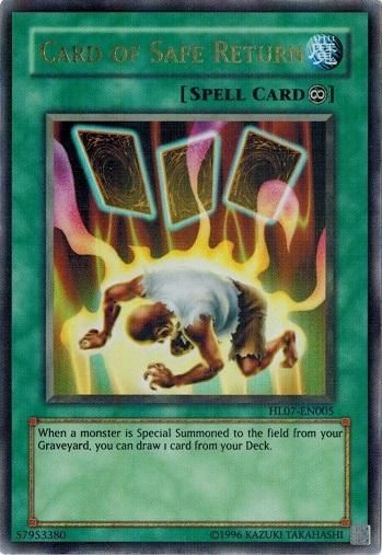 生還の宝札/Card of Safe Return【パラレルレア】 英語 - トレカ道 生還の宝札/Card of Safe Return【パラレルレア】 英語 - トレカ道