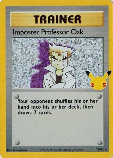 Pokemon Card Game Classic Professor Oak Holo Japanese 027