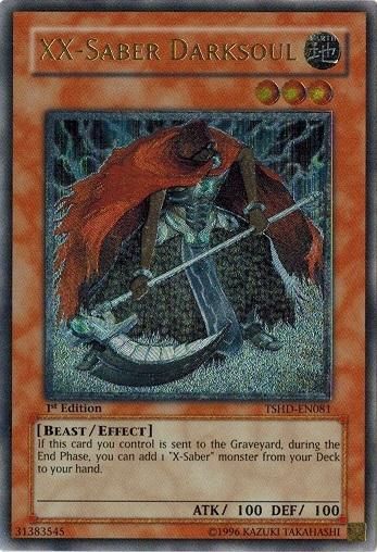 XXセイバーダークソウル　英語　北米　1st レリーフ　TSHD 3枚セット XX－セイバー ダークソウル/XX-Saber Darksoul