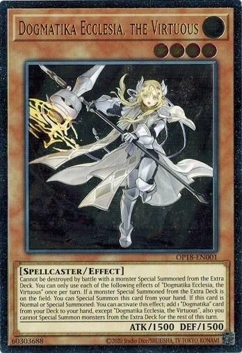 遊戯王 英語版 白の聖女エクレシア プリシク MP22 EU版 – トレカ